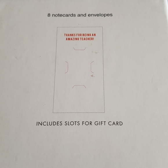 16 pcs Teacher Cards & Envelopes - Picture 6 of 6